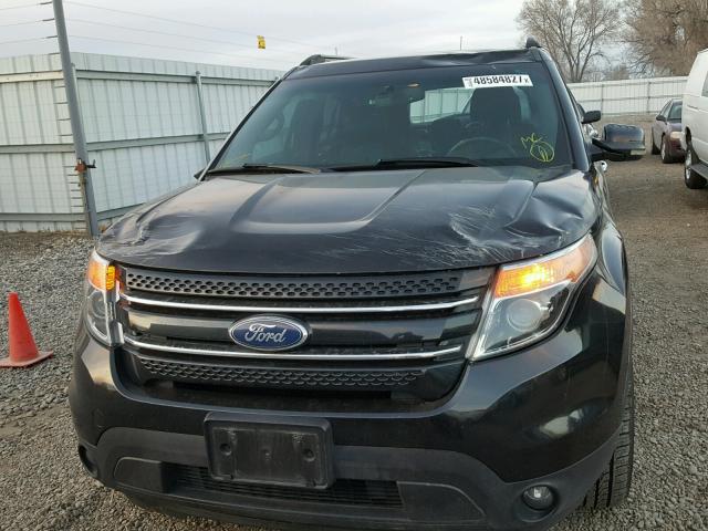 1FMHK8F81BGA18859 - 2011 FORD EXPLORER L BLACK photo 9