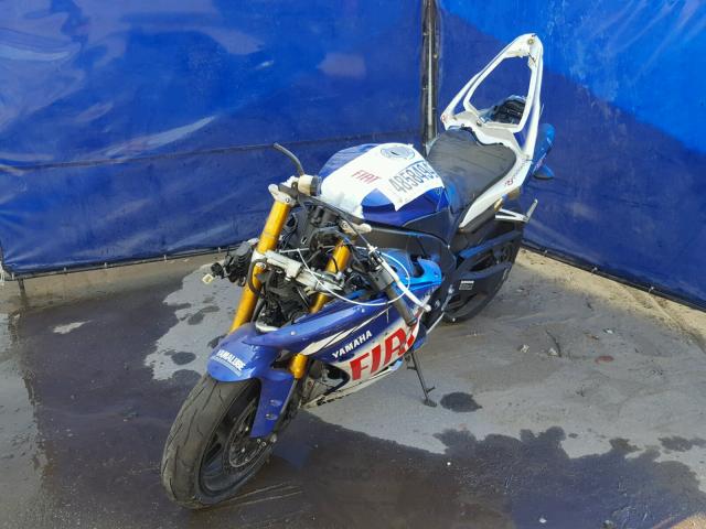 JYARN23E9AA007189 - 2010 YAMAHA YZFR1 BLUE photo 2