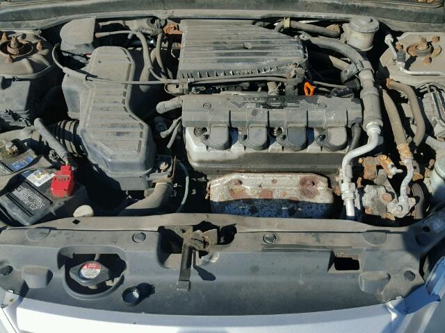 2HGES26783H507908 - 2003 HONDA CIVIC EX SILVER photo 7