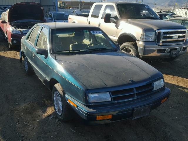 1B3XP28K9PN658071 - 1993 DODGE SHADOW GREEN photo 1