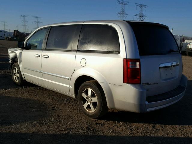 2D8HN54P88R814022 - 2008 DODGE GRAND CARA SILVER photo 3