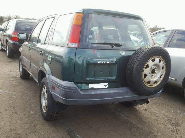 JHLRD1849YC023590 - 2000 HONDA CR-V LX GREEN photo 3