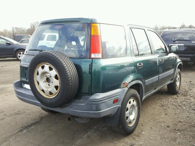 JHLRD1849YC023590 - 2000 HONDA CR-V LX GREEN photo 4