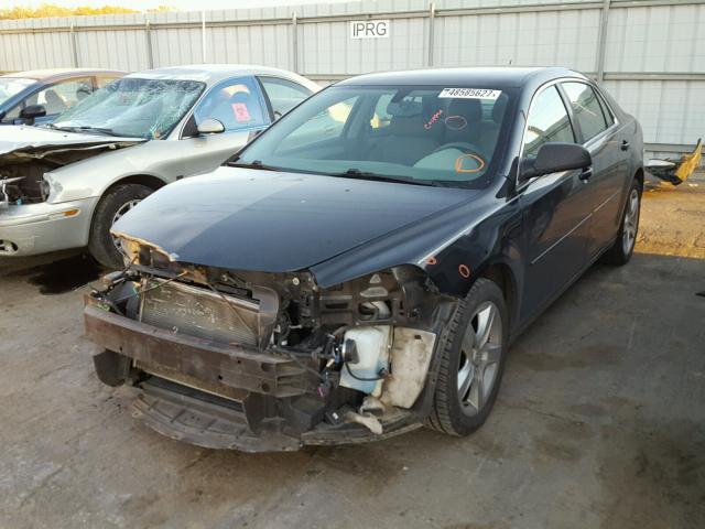 1G1ZB5E12BF384727 - 2011 CHEVROLET MALIBU LS CHARCOAL photo 2