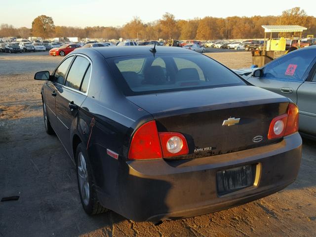 1G1ZB5E12BF384727 - 2011 CHEVROLET MALIBU LS CHARCOAL photo 3