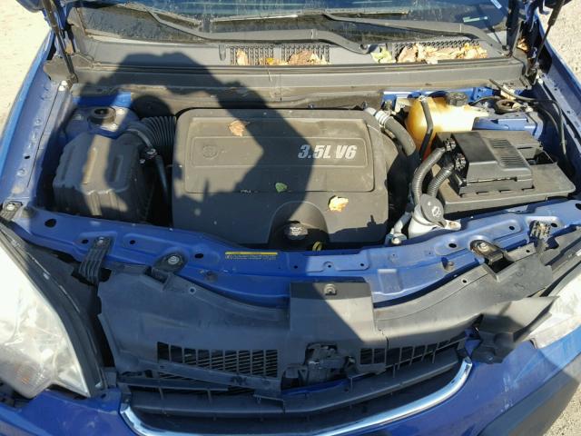 3GSDL43N98S563483 - 2008 SATURN VUE XE BLUE photo 7