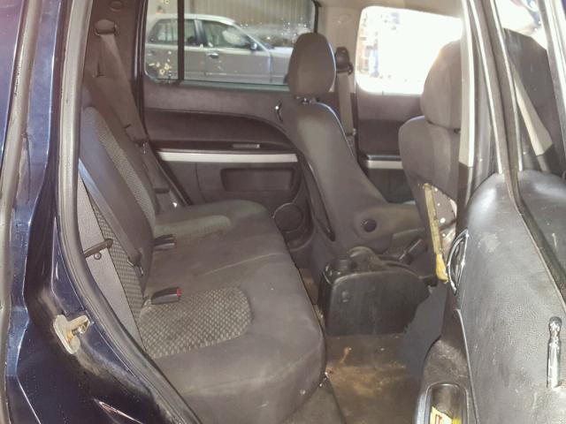 3GNCA13D98S671337 - 2008 CHEVROLET HHR LS BLUE photo 6