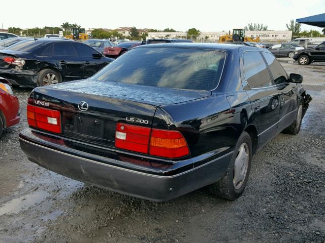 JT8BH28FXX0152933 - 1999 LEXUS LS 400 BLACK photo 4