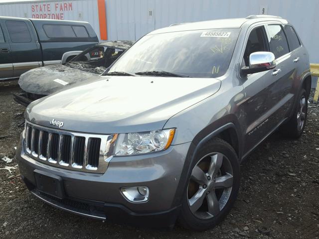 1C4RJFBT1CC206252 - 2012 JEEP GRAND CHER GRAY photo 2