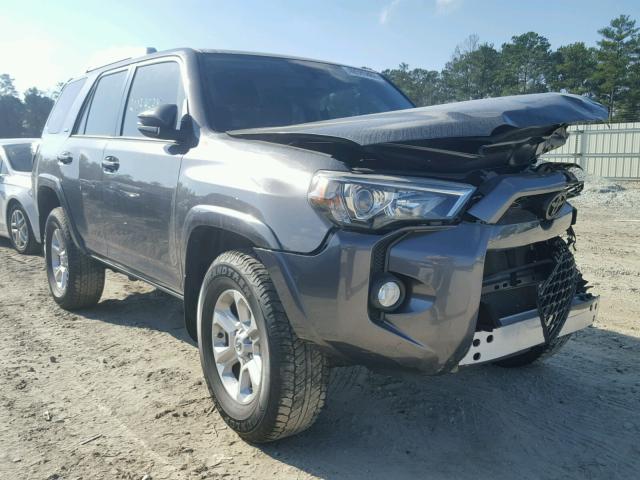 JTEZU5JR2G5116623 - 2016 TOYOTA 4RUNNER SR GRAY photo 1