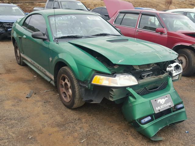 1FAFP4043XF232007 - 1999 FORD MUSTANG GREEN photo 1