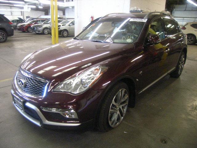 JN1BJ0RR3HM407776 - 2017 INFINITI QX50 MAROON photo 2