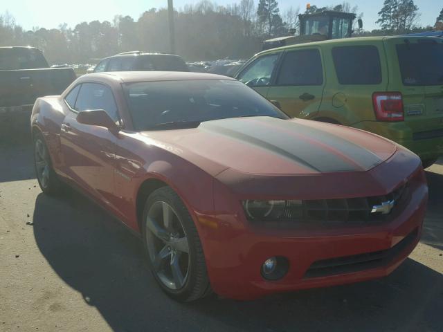 2G1FC1EV3A9160059 - 2010 CHEVROLET CAMARO LT RED photo 1