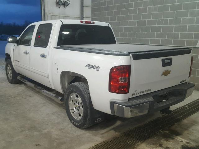 3GCPKSE75DG315193 - 2013 CHEVROLET SILVERADO WHITE photo 3