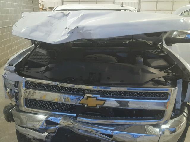 3GCPKSE75DG315193 - 2013 CHEVROLET SILVERADO WHITE photo 7