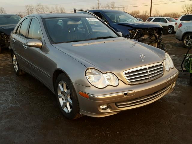 WDBRF92H37F904346 - 2007 MERCEDES-BENZ C 280 4MAT TAN photo 1