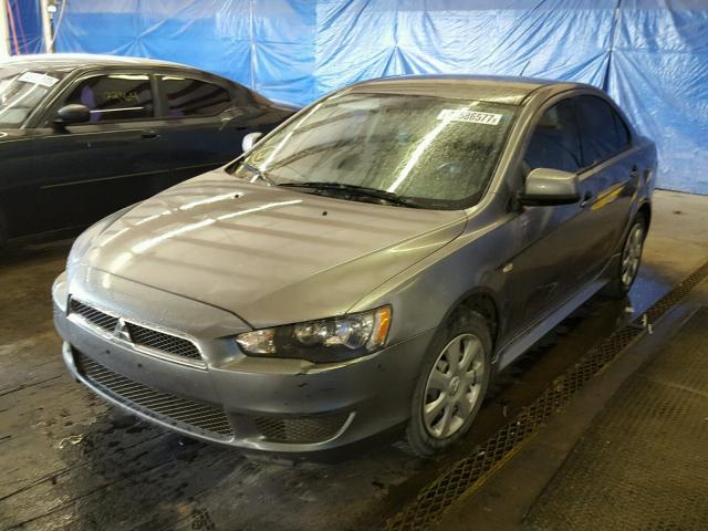 JA32U2FU8DU008735 - 2013 MITSUBISHI LANCER ES/ GRAY photo 2