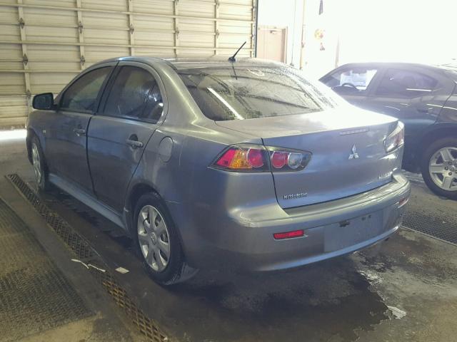 JA32U2FU8DU008735 - 2013 MITSUBISHI LANCER ES/ GRAY photo 3