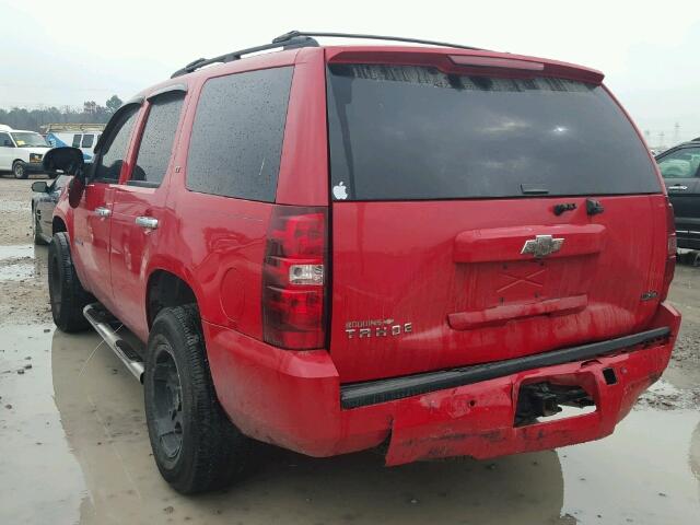 1GNFC130X8J175419 - 2008 CHEVROLET TAHOE C150 RED photo 3