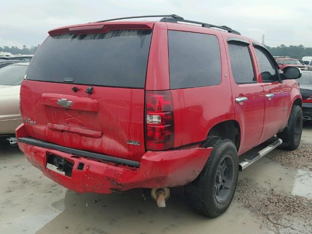 1GNFC130X8J175419 - 2008 CHEVROLET TAHOE C150 RED photo 4