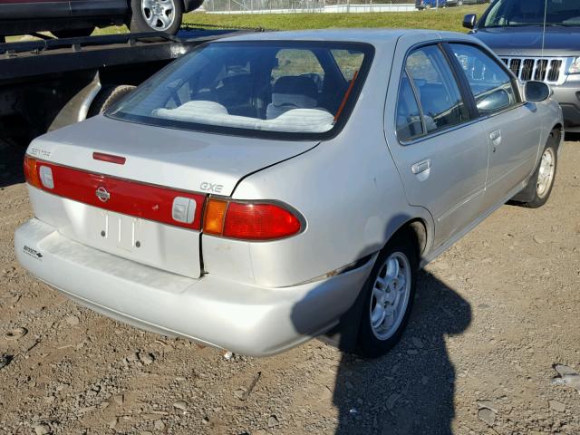 1N4AB41D3XC734296 - 1999 NISSAN SENTRA BAS SILVER photo 4