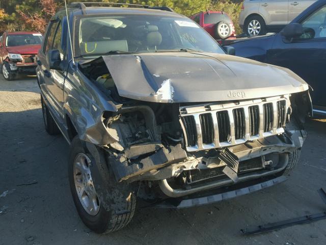 1J4GW48S74C154388 - 2004 JEEP GRAND CHER GRAY photo 1