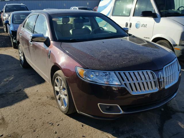 3LNHL2GC4CR819552 - 2012 LINCOLN MKZ MAROON photo 1