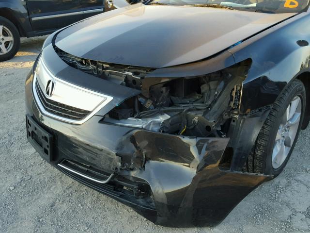 19UUA8F24CA038742 - 2012 ACURA TL BLACK photo 9