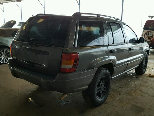 1J4GX48S62C289467 - 2002 JEEP GRAND CHER GRAY photo 4