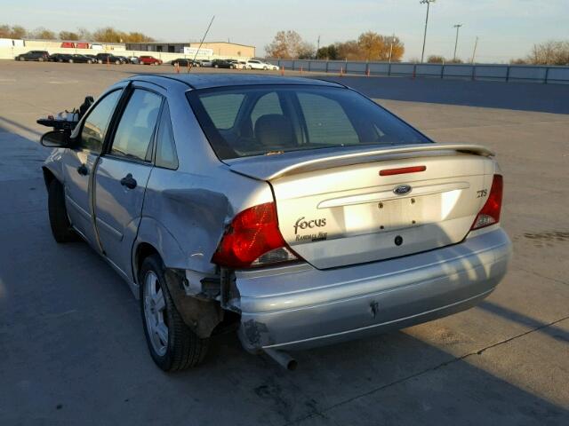 1FAFP38333W173945 - 2003 FORD FOCUS ZTS GRAY photo 3