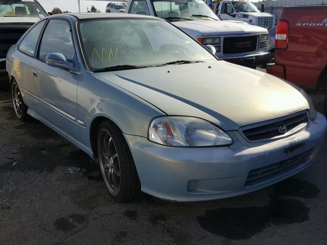 1HGEJ814XYL016124 - 2000 HONDA CIVIC EX 蓝色 照片 1