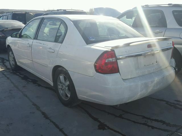 1G1ZU54814F120703 - 2004 CHEVROLET MALIBU LT WHITE photo 3