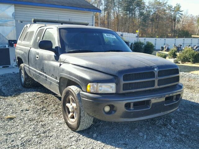 3B7HC13Y81G760868 - 2001 DODGE RAM 1500 BLACK photo 1