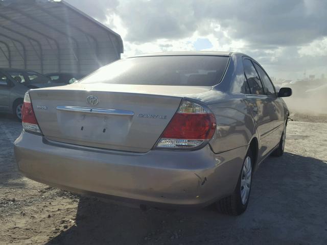 4T1BE30K66U642538 - 2006 TOYOTA CAMRY LE 金色 照片 4