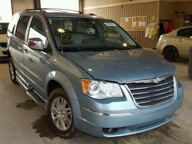 2A4RR6DXXAR501518 - 2010 CHRYSLER TOWN & COU BLUE photo 1