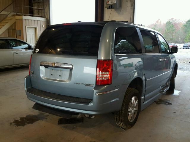 2A4RR6DXXAR501518 - 2010 CHRYSLER TOWN & COU BLUE photo 4