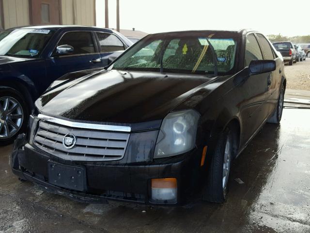 1G6DM56T650208821 - 2005 CADILLAC CTS BLACK photo 2