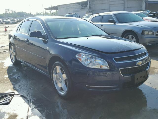 1G1ZJ57738F250418 - 2008 CHEVROLET MALIBU 2LT BLUE photo 1