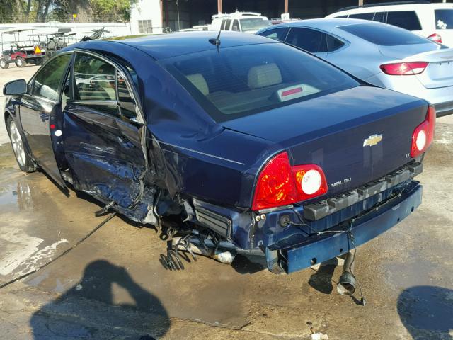 1G1ZJ57738F250418 - 2008 CHEVROLET MALIBU 2LT BLUE photo 3