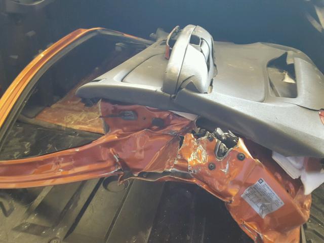 3GNEC12037G173847 - 2007 CHEVROLET AVALANCHE ORANGE photo 9