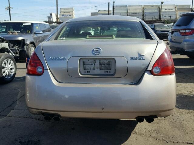 1N4BA41E15C836290 - 2005 NISSAN MAXIMA SE GOLD photo 9