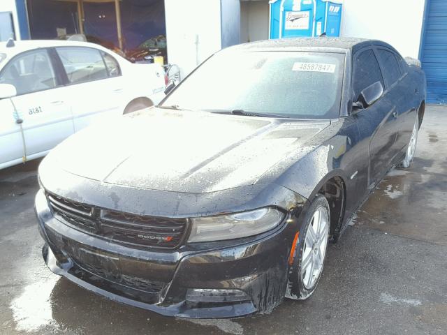 2C3CDXCT9FH730384 - 2015 DODGE CHARGER R/ BLACK photo 2