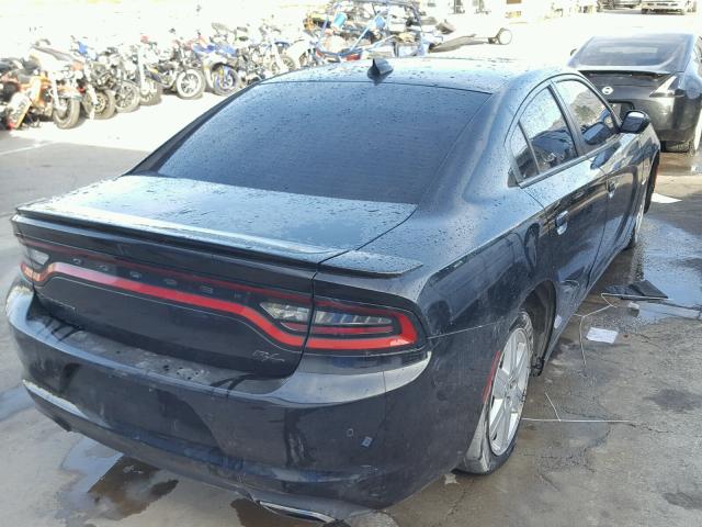 2C3CDXCT9FH730384 - 2015 DODGE CHARGER R/ BLACK photo 4