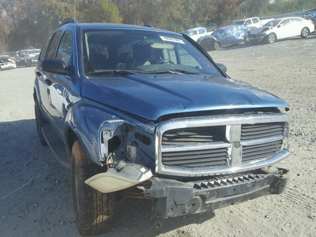 1D8HD48D45F524912 - 2005 DODGE DURANGO SL BLUE photo 1