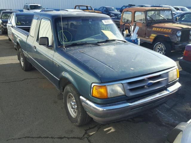 1FTCR14A8VPB31753 - 1997 FORD RANGER SUP GREEN photo 1