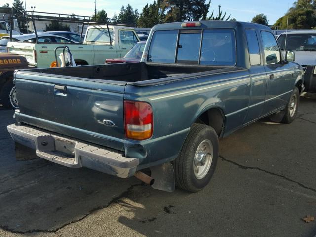 1FTCR14A8VPB31753 - 1997 FORD RANGER SUP GREEN photo 4