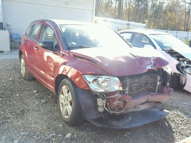 1B3HB48B07D379791 - 2007 DODGE CALIBER SX RED photo 1