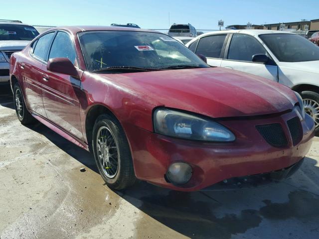 2G2WP552971212735 - 2007 PONTIAC GRAND PRIX წითელი ფოტო 1