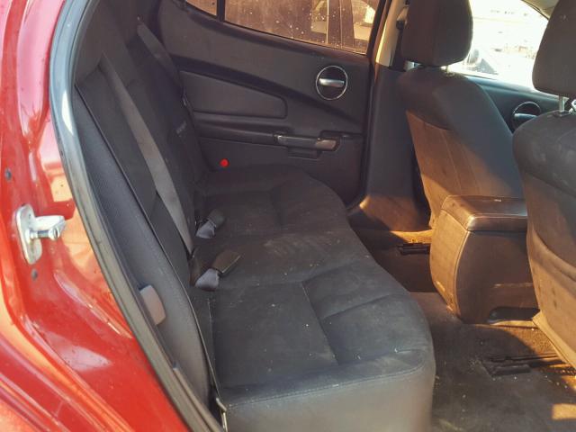 2G2WP552971212735 - 2007 PONTIAC GRAND PRIX წითელი ფოტო 6