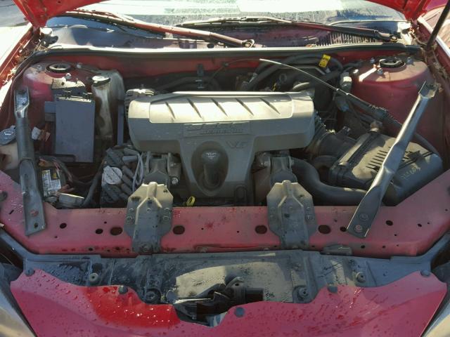2G2WP552971212735 - 2007 PONTIAC GRAND PRIX წითელი ფოტო 7